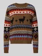 Regular fit pullover met wol, model 'QUIRITE'