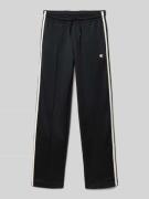 Straight fit sweatpants met logo
