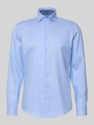 Slim fit zakelijk overhemd met kentkraag, model 'New Kent'