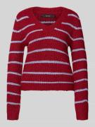 Regular fit gebreide pullover met wol, model 'AWESOME'