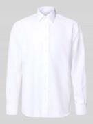 Modern fit zakelijk overhemd met knoopsluiting