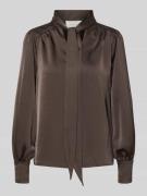 Blouseshirt met strikdetail