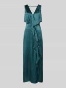 Midi-jurk met V-hals