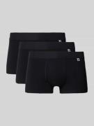 Boxershort met elastische band in een set van 3 stuks