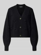 Loose fit gebreid jack met kasjmier