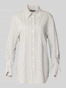 Regular fit overhemdblouse van viscosemix, model 'Benice'