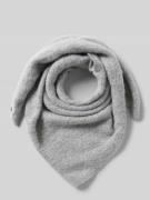 Sjaal met logopatch in gebreide look, model 'Amadsi'