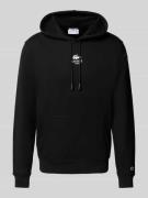 Regular fit hoodie van puur katoen