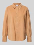 Overhemdblouse met knoopsluiting