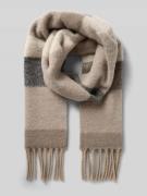 Sjaal van een mix van scheerwol en alpaca