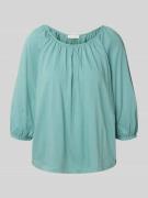 Blouseshirt met elastische boorden