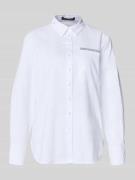 Overhemdblouse met knoopsluiting