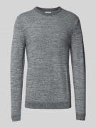 Gebreide pullover met ronde hals, model 'OTTO'