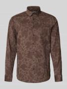 Regular fit vrijetijdsoverhemd van fijn corduroy met button-downkraag