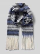 Sjaal met franjes, model 'MARLA'