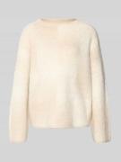 Loose fit gebreide pullover met wol, model 'Teonie'