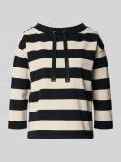 Sweatshirt met 3/4-mouwen