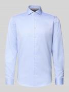 Regular fit zakelijk overhemd van katoen met haaikraag