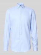 Regular fit zakelijk overhemd met extra lange mouwen