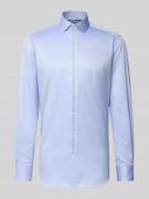 Regular fit zakelijk overhemd met extra lange mouwen