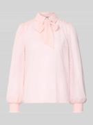 Blouseshirt met strikdetail