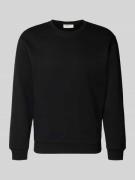 Regular fit sweatshirt van katoenmix