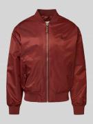 Bomberjack met labelstitching