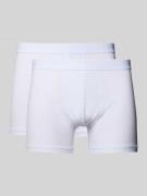 Boxershort met elastische logoband in een set van 2 stuks