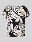 Relaxed fit T-shirt van viscosemix