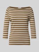 Slim fit T-shirt van puur katoen