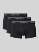 Boxershort met band met label in een set van 3 stuks