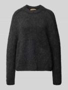 Gebreide pullover met wol