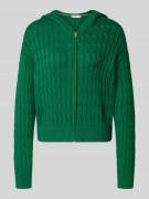 Comfort fit gebreid jack van puur katoen, model 'CALICO'