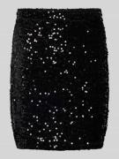 Nauwsluitende minirok met pailletten, model 'KAM'