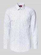 Slim fit zakelijk overhemd van puur katoen, model 'KENNO'