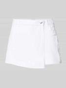 Regular fit korte jeans in wikkellook, model 'TEXAS'