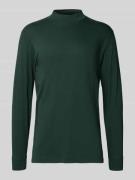 Shirt met lange mouwen en ribboorden