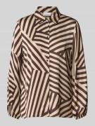 Overhemdblouse met knoopsluiting