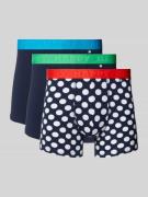 Boxershort met elastische band in een set van 3 stuks
