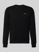 Regular fit sweatshirt van katoenmix, model 'GRIFFIN'