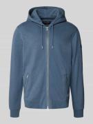 Regular fit sweatjack van puur katoen