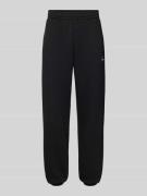 Sweatpants met labelstitching