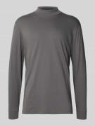 Shirt met lange mouwen en ribboorden