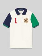 Poloshirt met korte knoopsluiting