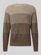 Relaxed fit gebreide pullover van puur katoen, model 'BIRK'