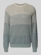 Relaxed fit gebreide pullover van puur katoen, model 'BIRK'