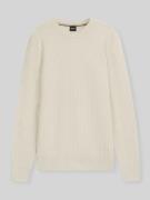 Regular fit gebreide pullover van puur katoen, model 'IMBERTO'