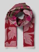 Sjaal met katoen en wol