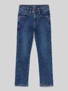 Slim fit jeans van katoenmix, model 'KATHY'