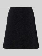 Uitlopende minirok van katoenmix